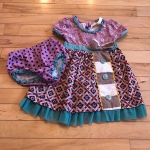 Matilda Jane "Out of the Way" Dress 12-18 Months